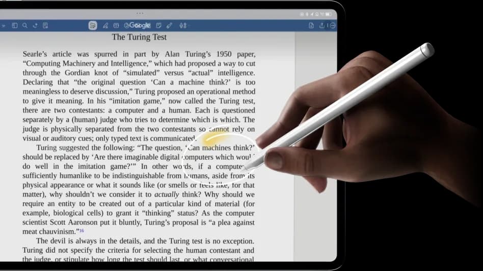 A Circle of knowledge, always at your finger-